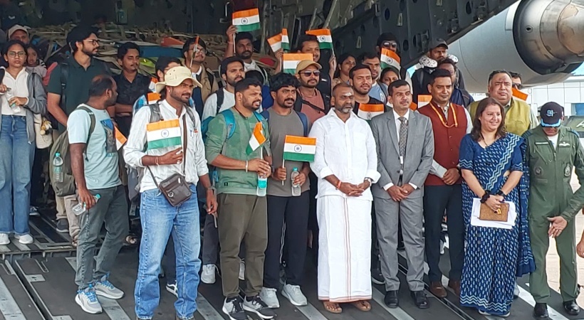 ഇസ്രായേലില്‍ നിന്നും 12 മലയാളികള്‍ ഡല്‍ഹിയിലെത്തി