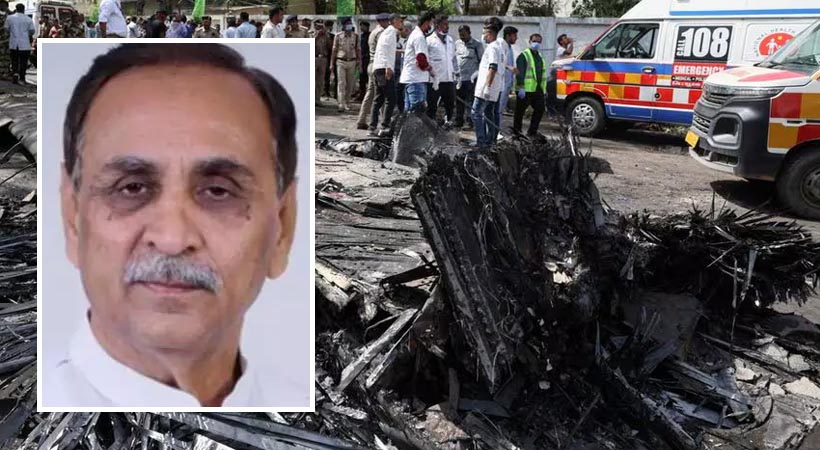 അഹമ്മദാബാദ് വിമാനദുരന്തം: ആകാശദുരന്തത്തിൽ പൊലിഞ്ഞ് ഗുജറാത്ത് മുൻ മുഖ്യമന്ത്രി വിജയ് രൂപാണിയും; ലണ്ടനിലുള്ള ഭാര്യയെയും മകളെയും കാണാൻ യാത്ര
