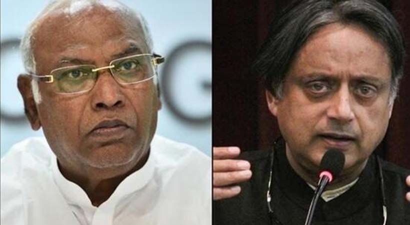 ചിലർക്ക് മോദിയാണ് വലുത് : മല്ലികാർജ്ജുൻ ഖാർഗെ; പറക്കാൻ ആരുടെയും അനുമതി വേണ്ടെന്ന് തരൂർ; ഭിന്നത രൂക്ഷമാകുന്നു