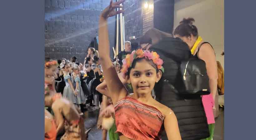 അന്താരാഷ്ട്ര നൃത്ത മത്സരത്തിൽ അത്ഭുത ബാലികയായി ചെക്ക് റിപ്പബ്ലിക്കിൽ നിന്നുള്ള ആൻഡ്രിയ അബി