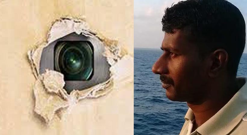 പൊലീസ് സ്റ്റേഷനിൽ ഒളിക്യാമറ, പൊലീസുകാരി വസ്ത്രം മാറുന്ന ദൃശ്യങ്ങൾ പകർത്തി അയച്ച പൊലീസുകാരൻ അറസ്റ്റിൽ
