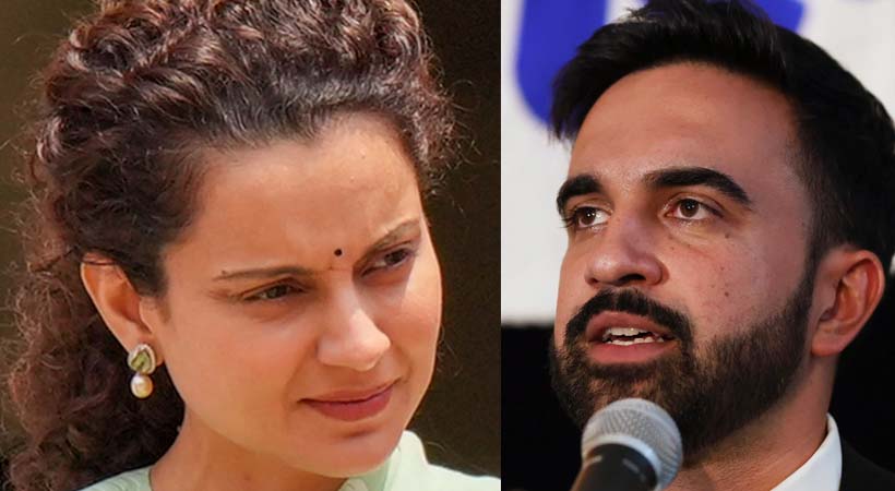 ഹിന്ദുക്കളെയും ശ്രീരാമദേവനെയും അധിക്ഷിച്ചയാൾ; ന്യൂയോർക്ക് മേയറായി മത്സരിക്കുന്ന സൊഹ്‌റാൻ മംദാനിയ്‌ക്കെതിരെ നടി കങ്കണ റണാവത്ത് എംപി