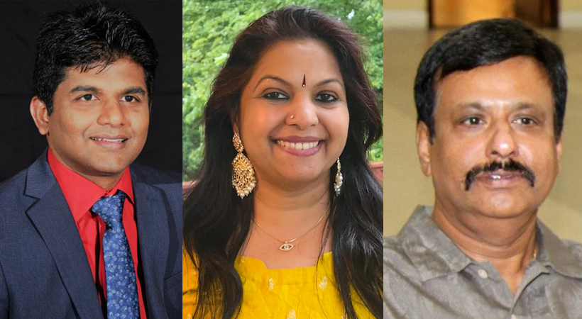 കെ.എച്ച്.എൻ.എ. 2027 കൺവൻഷനായി ഉണ്ണികൃഷ്ണൻ, സിനു നായർ, അശോക് മേനോൻ എന്നിവരുടെ നേതൃത്ത്വത്തെ അവതരിപ്പിച്ചു ഫ്ലോറിഡയിലെ ഹിന്ദു സംഘടനകൾ