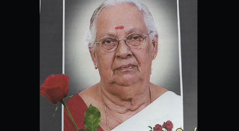 സി . ലളിതയുടെ സഞ്ചയനം 20 ന്