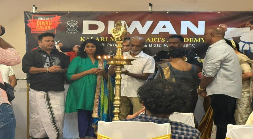 ‘ഓതിരം 2025’ മെഗാ ഷോയുമായി ദിവാൻ കളരി സംഘ൦ : കിക്കോഫ് വൻ വിജയം 