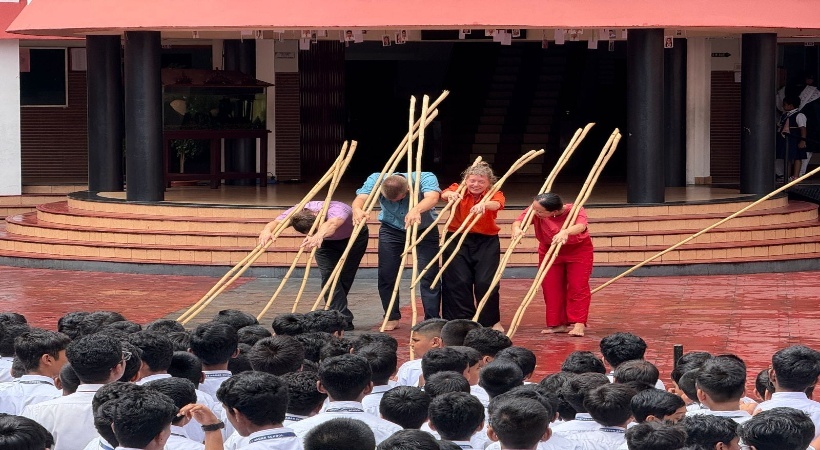 ജര്മ്മന് നൃത്താവിഷ്കാരം കേരളത്തിലെ സ്കൂളില് എത്തിച്ച് ഗൊയ്ഥെ-സെന്ട്രം