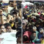 കണ്ഠമിടറിയുള്ള ലാൽസലാം വിളികളുടെ നടുവിൽ, എകെജി സെൻ്ററിൽ അവസാനമായി ഒരിക്കൽകൂടെ വിഎസ്; വേദനയോടെ മുദ്രാവാക്യം മുഴക്കി സഖാക്കൾ