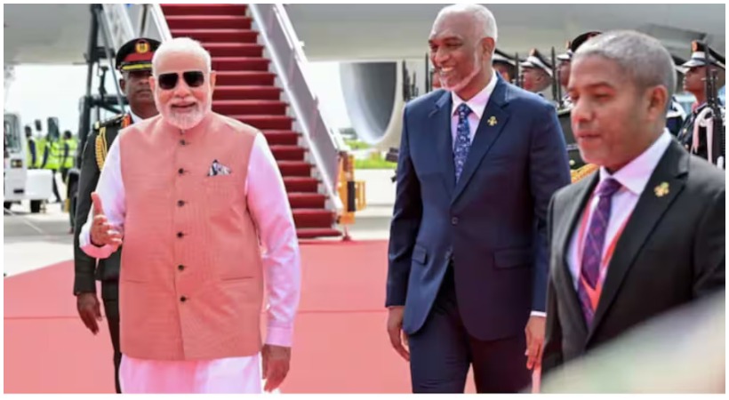 പ്രശ്നങ്ങളെല്ലാം പറഞ്ഞ് തീർക്കാൻ മോദി, മാലദ്വീപിൽ ലഭിച്ചത് വമ്പൻ സ്വീകരണം; ഗാർഡ് ഓഫ് ഓണറും നൽകി