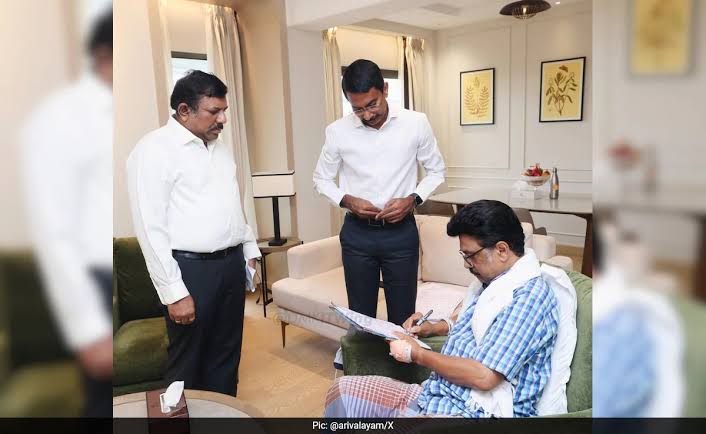 ചികിത്സയിൽ കഴിയുന്ന തമിഴ്നാട് മുഖ്യമന്ത്രി, എം.കെ സ്റ്റാലിന്റെ ആരോഗ്യനില തൃപ്തികരം