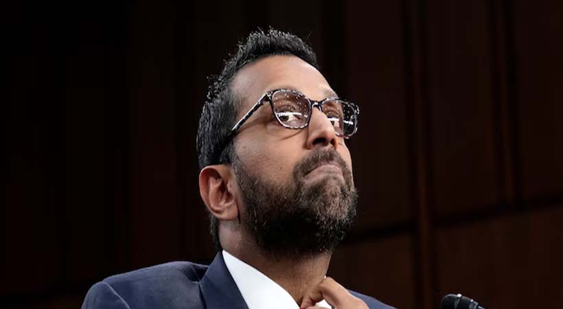 നിലപാട് വ്യക്തമാക്കി കാഷ് പട്ടേല്‍: രാജിവെച്ചൊഴിയാന്‍ താനില്ല