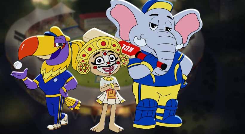 കരുത്ത് കാട്ടാന്‍ കൊമ്പന്‍, ഇടിമുഴക്കമാകാന്‍ വേഴാമ്പല്‍, രസിപ്പിക്കാന്‍ ചാക്യാര്‍; കെ.സി.എല്ലിന്റെ ഭാഗ്യചിഹ്നങ്ങള്‍ പുറത്തിറക്കി