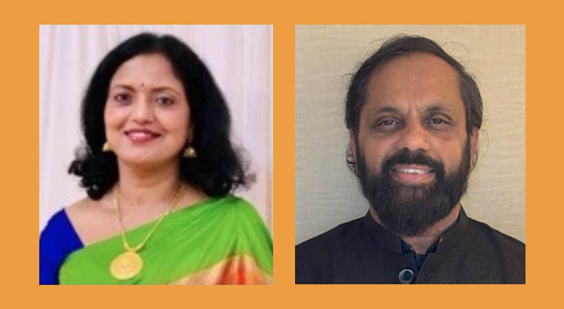 കെഎച്ച്എൻഎ ട്രസ്റ്റി ബോർഡ് നേതൃനിരയിലേക്ക് വനജ നായരും ഡോ സുധീർ പ്രയാഗയും മത്സരിക്കുന്നു