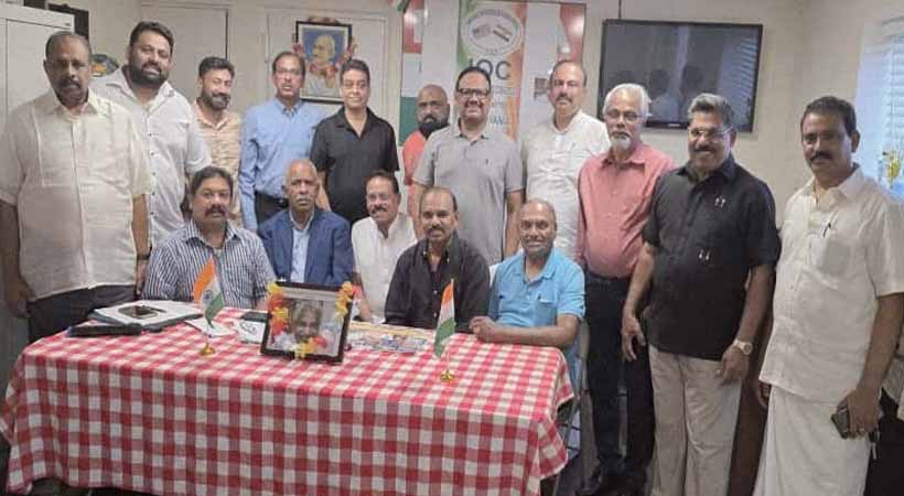 ഇന്ത്യന്‍ ഓവര്‍സീസ് കോണ്‍ഗ്രസ് ഫിലാഡല്‍ഫിയ ചാപ്റ്റര്‍ ഉമ്മന്‍ ചാണ്ടി അനുസ്മരണം സംഘടിപ്പിച്ചു