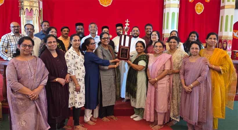 ഐസിഇസിഎച്ച് ബൈബിള് ക്വിസ് : സെന്റ് പീറ്റേഴ്സ് മലങ്കര കത്തോലിക്ക ചര്ച്ച് ജേതാക്കള്