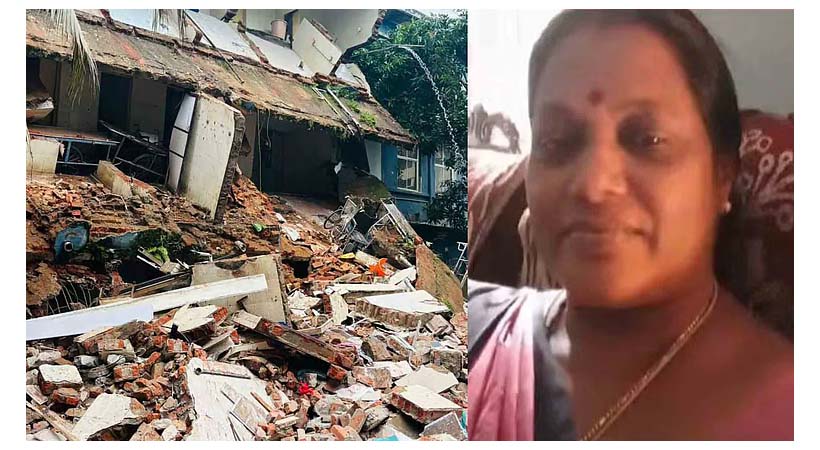 നാടിനു നൊമ്പരമായി ബിന്ദുവിന്റെ മൃതദേഹം തലയോലപ്പറമ്പിലെത്തിച്ചു