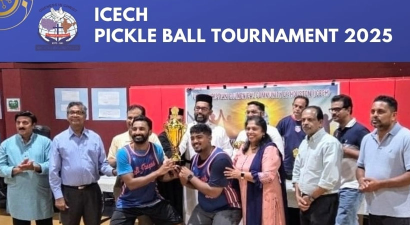 ഹൂസ്റ്റൺ ICECH പിക്കിൾബോൾ ടൂർണമെന്റ്: സെന്റ് ജോസഫ്, സെന്റ് ജെയിംസ്, സെന്റ് തോമസ് ടീമുകൾക്ക് കിരീടം