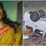മലയാളി നർത്തകി സഞ്ചരിച്ച കാർ ബൈപാസിൽ നിയന്ത്രണം വിട്ട് റോഡരികിലെ കുഴിയിലേക്ക് മറി‌ഞ്ഞു, കടലൂരിൽ ദാരുണാന്ത്യം