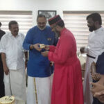 ഛത്തീസ്ഗഢിലെ കന്യാസ്ത്രീകളുടെ ജാമ്യം: ബിജെപി ഓഫീസിൽ ക്രൈസ്തവ നേതാക്കൾ കേക്കുമായി എത്തി