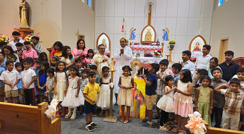 ചിക്കാഗോ ക്‌നാനായ റീജിയണിൽ സൺ‌ഡേ സ്‌കൂൾ അധ്യയന വർഷത്തിന് തുടക്കമായി