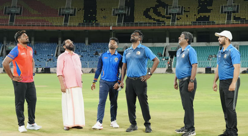 കാര്യവട്ടം ഗ്രീന്ഫീല്ഡില് പ്രകാശവിസ്മയം; പുതിയ ഫ്ളഡ് ലൈറ്റുകള് മിഴിതുറന്നു