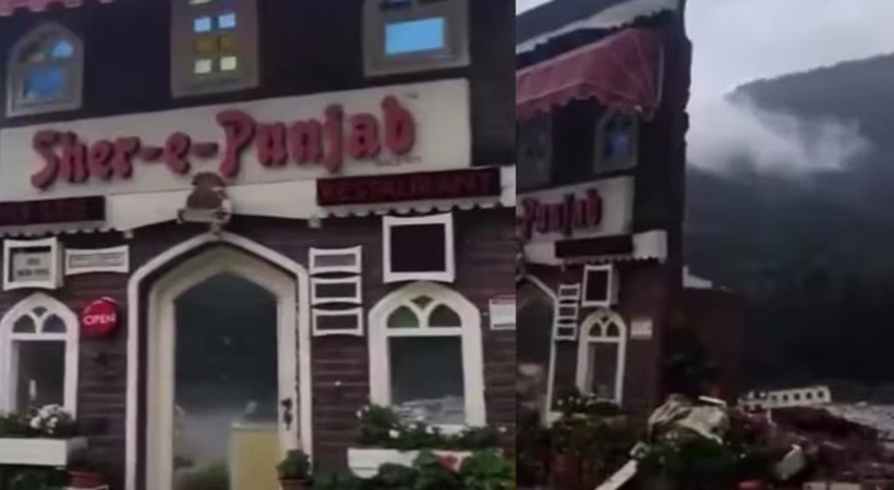 മണാലിയില് പ്രളയം; റോഡുകള് തടസ്സപ്പെട്ടു, നിരവധി കെട്ടിടങ്ങള് ഒലിച്ചു പോയി