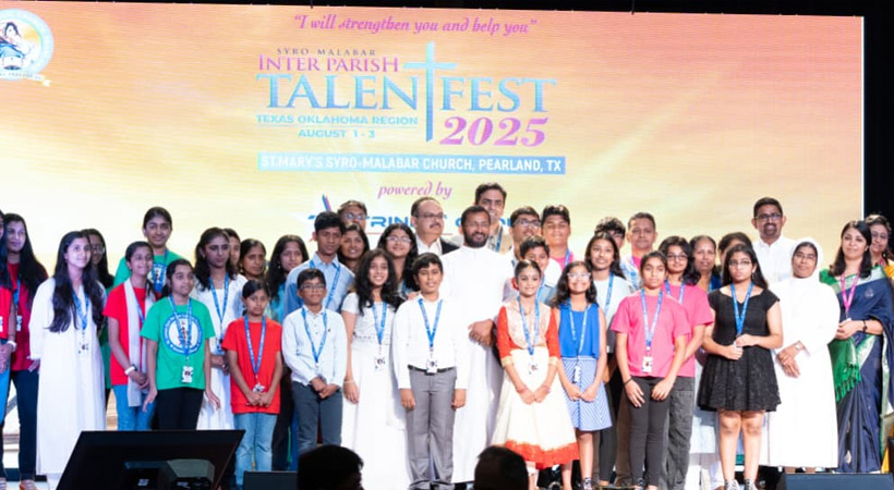 ചിക്കാഗോ സിറോ മലബാർ രൂപത ടാലന്റ് ഫെസ്റ്റ്: സെന്റ് അൽഫോൻസാ കോപ്പേൽ ഒന്നാമത്