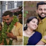 പൊലീസ് മർദനത്തിനെതിരെ പോരാടിയ യൂത്ത് കോൺഗ്രസ് നേതാവ് വി.എസ്. സുജിത്ത് വിവാഹിതനായി