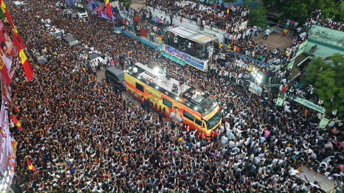 തീരാ നോവ്, നടൻ വിജയ്‌യുടെ റാലിയിൽ തിക്കിലും തിരക്കിലും പെട്ട് 39 മരണം, സ്റ്റാലിൻ സ്ഥലത്ത്