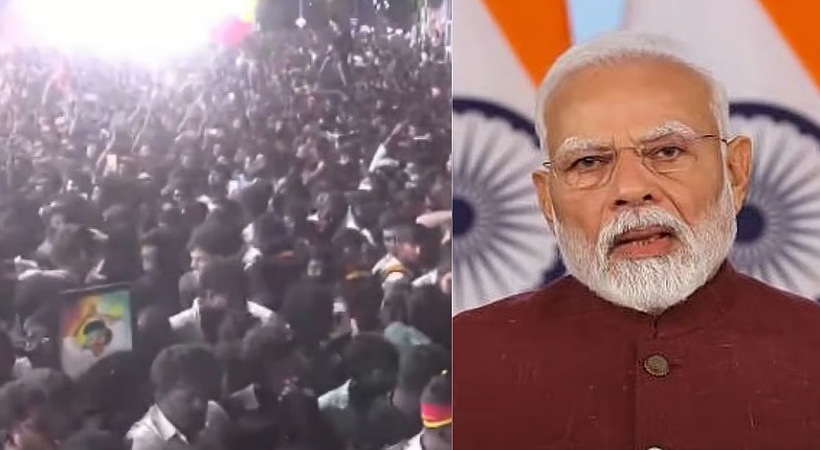 രാജ്യത്തെ നടുക്കിയ ദുരന്തം, വിജയ് യുടെ റാലിയിൽ കണ്ണീരണിഞ്ഞ് കരൂർ; അനുശോചിച്ച് പ്രധാനമന്ത്രി, ‘കുടംബങ്ങളുടെ വേദനയിൽ പങ്കുചേരുന്നു, എല്ലാ സഹായവും എത്തിക്കും’