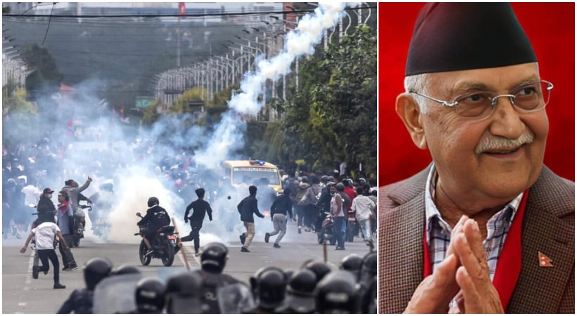 ‘പ്രധാനമന്ത്രി രാജിവെക്കണം’, സോഷ്യൽ മീഡിയ നിരോധനം പിൻവലിച്ച് സർക്കാർ മുട്ടുമടക്കിയിട്ടും പ്രക്ഷോഭം കടുപ്പിച്ച് ജെൻ സികൾ, മന്ത്രിമാരുടെ വീടുകൾക്കടക്കം തീയിട്ടു