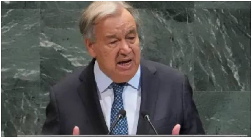 ഗാസയിൽ സമാധാനം പുലരണം, പൂർണ വെടിനിർത്തൽ പ്രഖ്യാപിക്കണം, മാനുഷിക സഹായം ഉറപ്പാക്കണം; ട്രംപിനെയടക്കം സാക്ഷിയാക്കി യുഎൻ സെക്രട്ടറി ജനറൽ