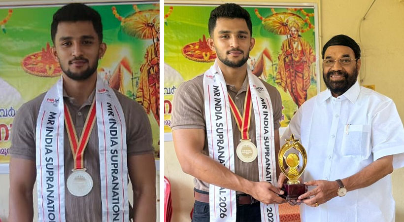 ഏബൽ ബിജു: മിസ്റ്റർ ഇന്ത്യ-മിസ്റ്റർ സുപ്രാനാഷണൽ വിജയം നേടുന്ന ആദ്യ മലയാളി; ഇനി പോരാട്ടം പോളണ്ടിൽ