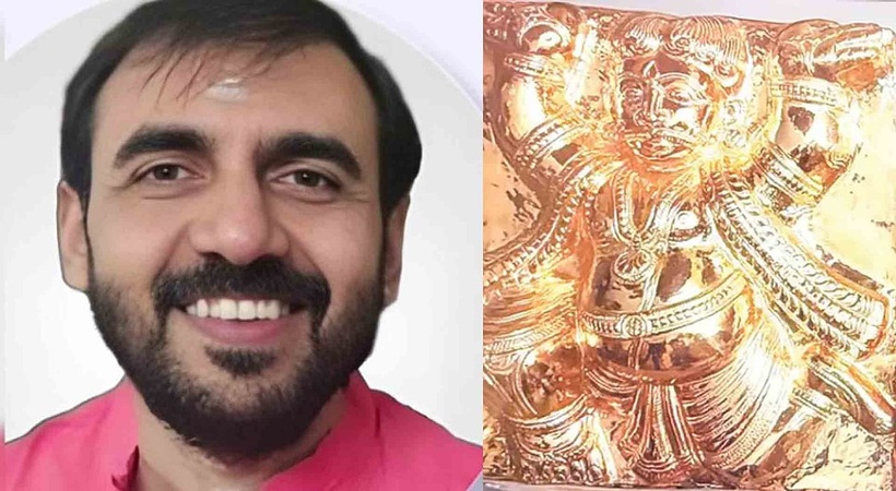 ശബരിമലയിലെ സ്വർണപ്പാളി ബാംഗളൂരിൽ എത്തിച്ചിരുന്നതായി വിജിലൻസ്