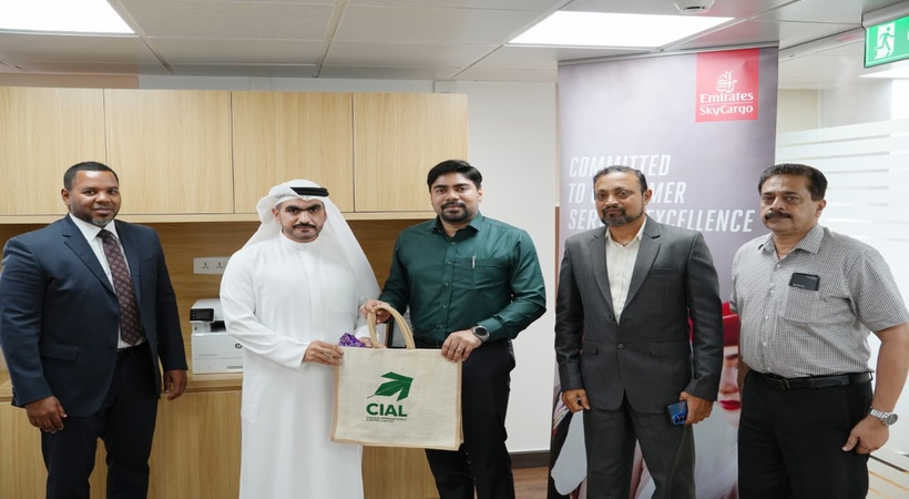 സിയാലിൽ ഓപ്പറേഷൻസ് കേന്ദ്രം തുറന്ന് എമിറേറ്റ്സ് സ്കൈ കാർഗോ