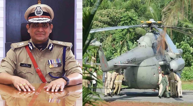 രാഷ്ട്രപതിയുടെ ഹെലികോപ്ടർ കോൺക്രീറ്റിൽ പുതഞ്ഞ സംഭവത്തിൽ സുരക്ഷാ വീഴ്ച്ച ഇല്ലെന്ന് പോലീസ് മേധാവി 