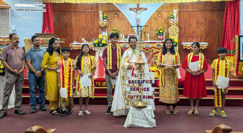 താമ്പായിൽ മിഷൻ ലീഗ് പ്രവർത്തനവർഷ ഉദ്ഘാടനവും മിഷൻ ഞായർ ആചരണവും