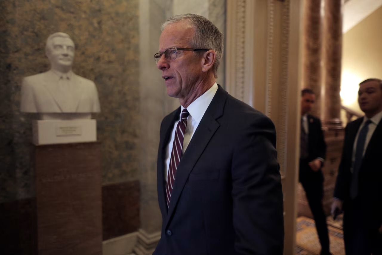 ട്രംപിനോട് കൃത്യം വ്യക്തമായി നോ പറഞ്ഞ് സെനറ്റ് ഭൂരിപക്ഷ നേതാവ് ജോൺ തൂൺ; ഫിലിബസ്റ്റർ ഒഴിവാക്കാനുള്ള ആവശ്യം തള്ളി