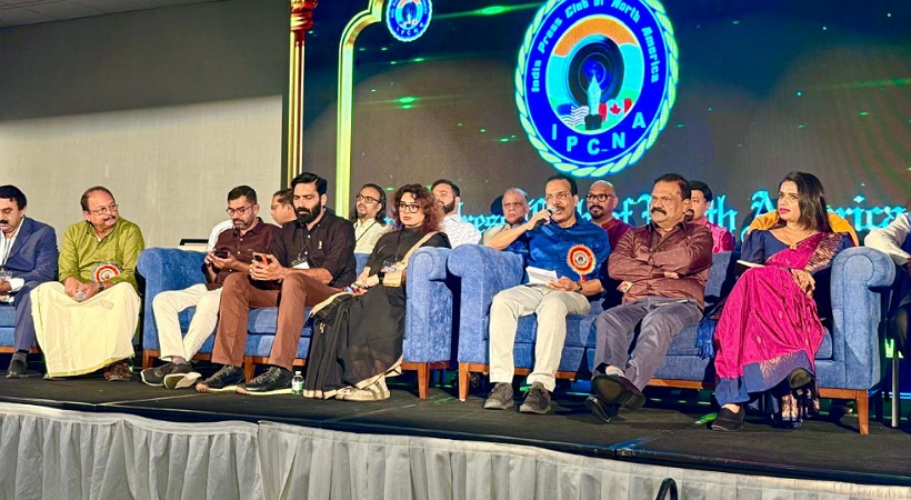 ഇന്ത്യ പ്രസ് ക്ലബ് ഓഫ് നോർത്ത് അമേരിക്കയുടെ  അന്താരാഷ്ട്ര മാധ്യമ സമ്മേളനത്തിന് തിരിതെളിഞ്ഞു,    സെമിനാറുകളും ചർച്ചകളും പുരോഗമിക്കുന്നു