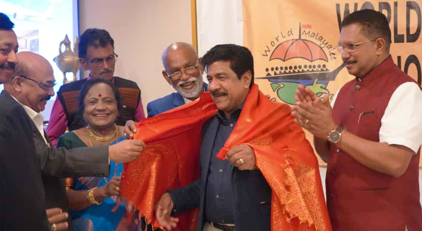 വേള്‍ഡ് മലയാളി കൗണ്‍സില്‍ ഗ്ലോബല്‍ പ്രസിഡന്റ്‌ ബേബി മാത്യു സോമതീരത്തിന് ഹൂസ്റ്റണ്‍ പ്രോവിന്‍സിന്റെ ഊഷ്മള സ്വീകരണം