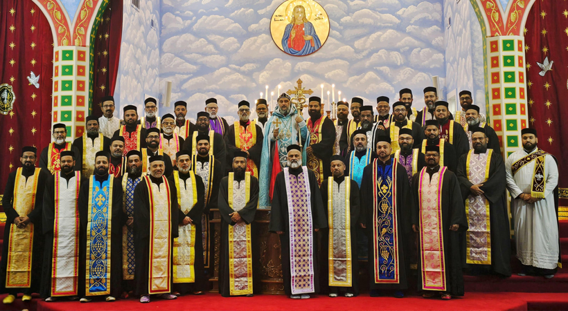 നോർത്ത് അമേരിക്കൻ അതിഭദ്രാസന വൈദീക ധ്യാനം ഹൂസ്റ്റണിൽ സമാപിച്ചു