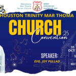 ട്രിനിറ്റി മാര്ത്തോമാ ഇടവക കണ്വെന്ഷന് ഒക്ടോബര് 31 മുതല്