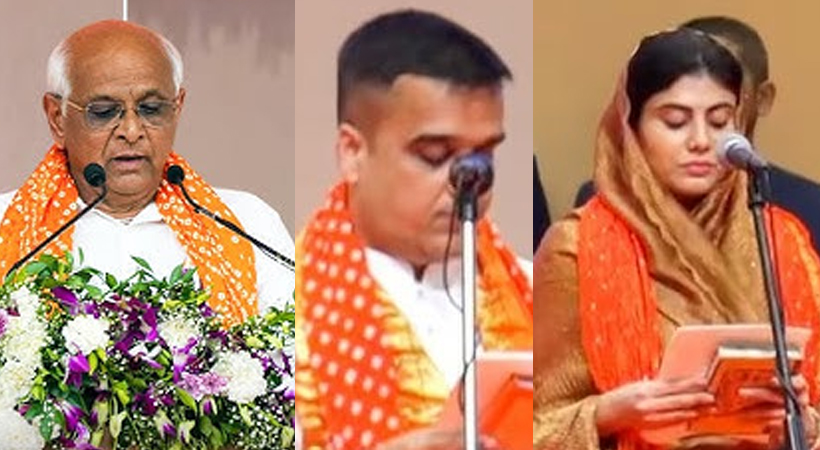 ഗുജറാത്തിൽ പുതിയ മന്ത്രിസഭ :  ക്രിക്കറ്റ് താരം രവീന്ദ്ര ജഡേജയുടെ ഭാര്യ റിവാബ ജഡേജ അടക്കം 19 പുതുമുഖങ്ങൾ; ഹർഷ് സംഘ്വി  ഉപമുഖ്യമന്ത്രി