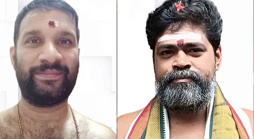 ഇ.ഡി പ്രസാദ് ശബരിമല മേല്ശാന്തി, മുട്ടത്തുമഠം എം.ജി മനു മാളികപ്പുറം മേല്ശാന്തി