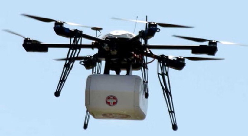 ലക്ഷദ്വീപിലേക്ക് അവശ്യവസ്തുക്കൾ എത്തിക്കാൻ  ഡ്രോൺ സംവിധാനം; സൈനിക നിരീക്ഷണത്തിനും ഉപയോഗിക്കും
