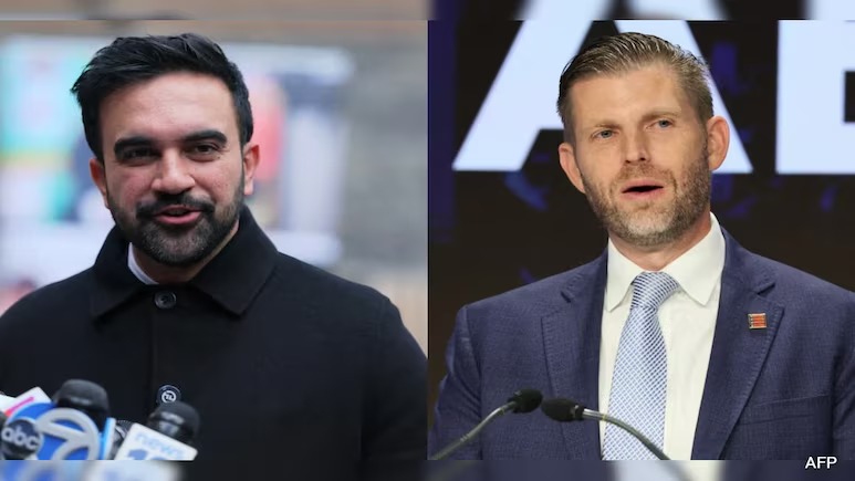 സൊഹ്റാൻ മംദാനി ഇന്ത്യൻ ജനതയെ വെറുക്കുന്നുവെന്ന് ട്രംപിന്റെ മകൻ, നഗരത്തെ നശിപ്പിക്കുന്നത് തീവ്ര ഇടതുപക്ഷം; ഗുരുതര ആരോപണങ്ങളുമായി എറിക് ട്രംപ്