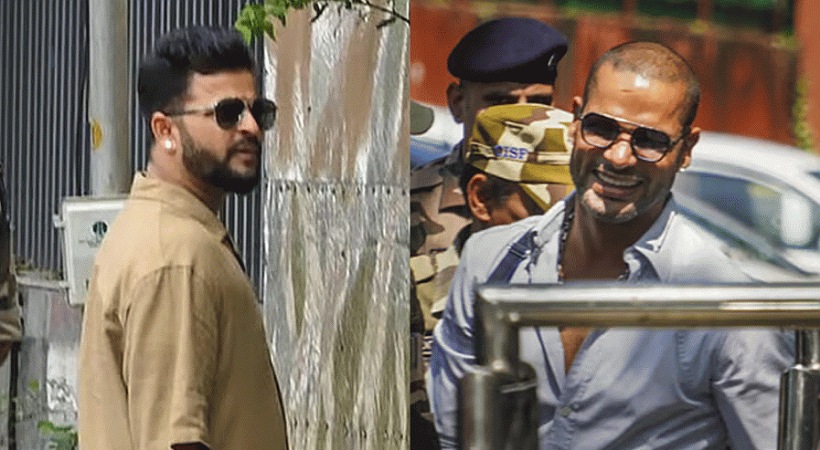 സുരേഷ് റെയ്‌നയുടെയും ശിഖർ ധവാന്റെയും 11.14 കോടി രൂപയുടെ സ്വത്തുക്കൾ ഇ ഡി കണ്ടുകെട്ടി