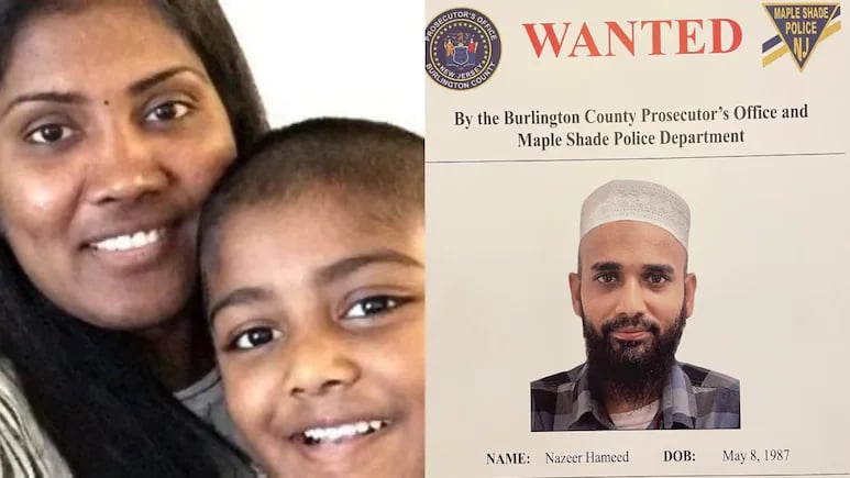 ന്യൂജേഴ്സി ഇന്ത്യാക്കാരിയും മകനും കൊല്ലപ്പെട്ട സംഭവം: 8 വർഷങ്ങൾക്ക് ശേഷം ഇന്ത്യൻ പൗരനെതിരെ കേസ്