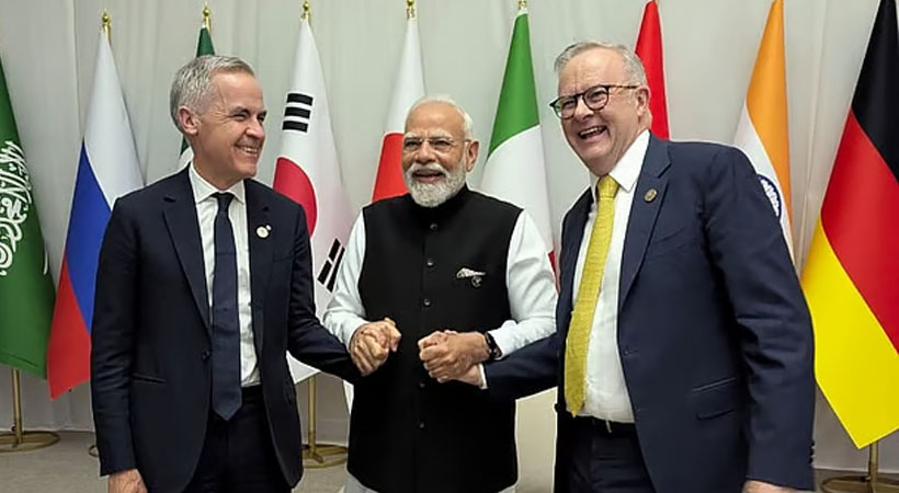 ഇന്ത്യ- ഓസ്‌ട്രേലിയ-കാനഡ സാങ്കേതിക സഹകരണ കൂട്ടായ്മ പ്രഖ്യാപനവുമായി മോദി