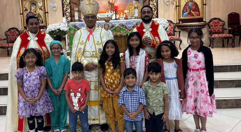 ചിക്കാഗോ സെൻ്റ് മേരീസ് ക്നാനായ കത്തോലിക്ക ഇടവകയിലെ  ജപമാലമാസാചരണം സമാപിച്ചു