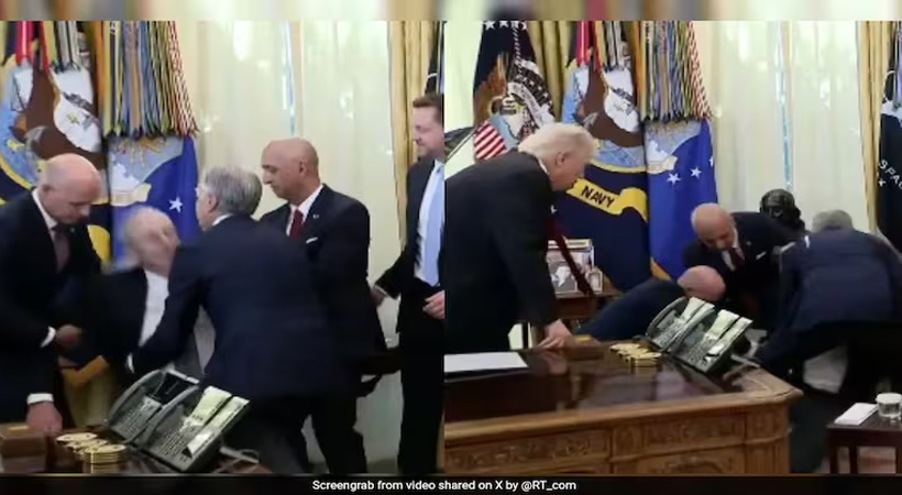 വൈറ്റ് ഹൗസില് ട്രംപ് പങ്കെടുത്ത മരുന്നു വിലകുറയ്ക്കല് പ്രഖ്യാപന ചടങ്ങിനിടെ ഒരാള് കുഴഞ്ഞുവീണു: ഒരുമണിക്കൂറോളം പരിപാടി നിര്ത്തിവെച്ചു